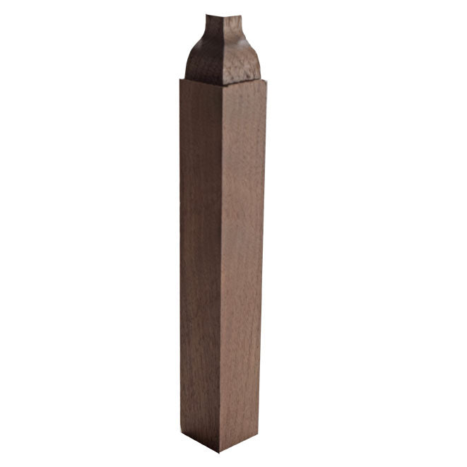EWBB61 Hardwood Baseboard Inside Corner Block 7/8 inch square x 6-1/2 inch Tall
