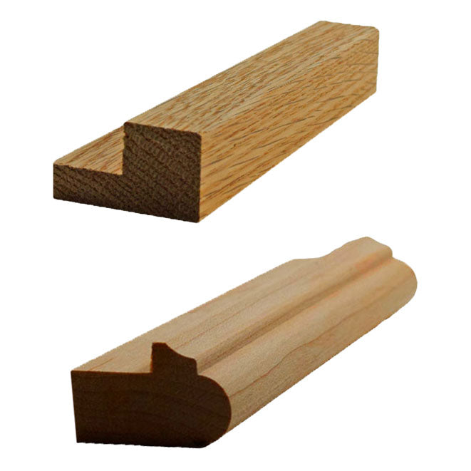 Hardwood Light Rails