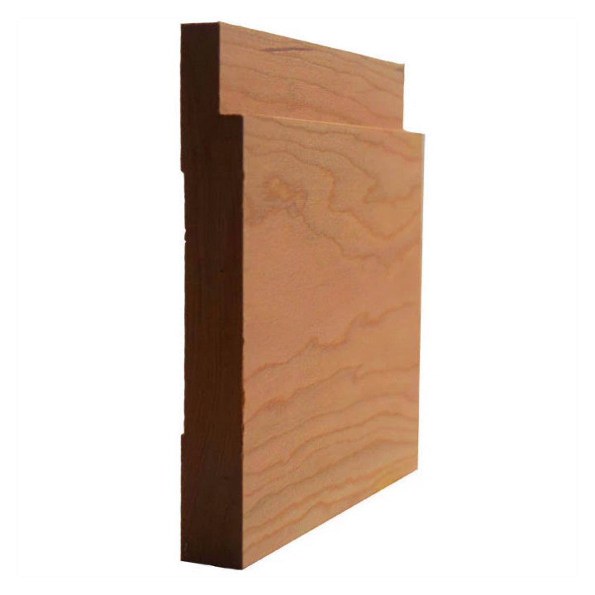 Cherry Notched Baseboard Trim EWBB18-C