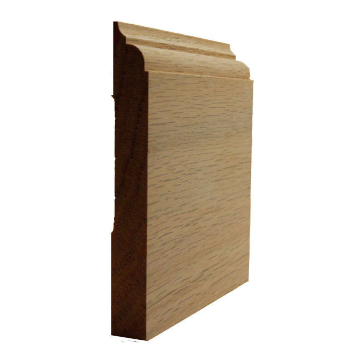 Red Oak Nose and Cove Baseboard Trim Moulding EWBB23-R