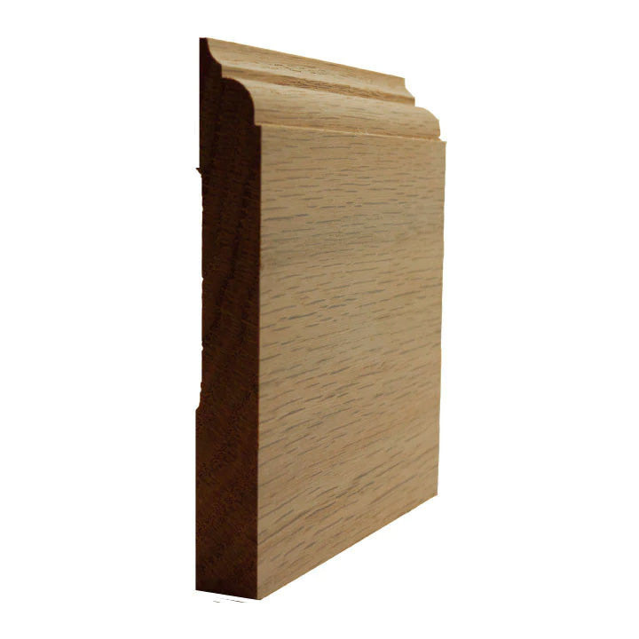 EWBB23 Nose and Cove 5-1/4 inch Tall Baseboard Moulding
