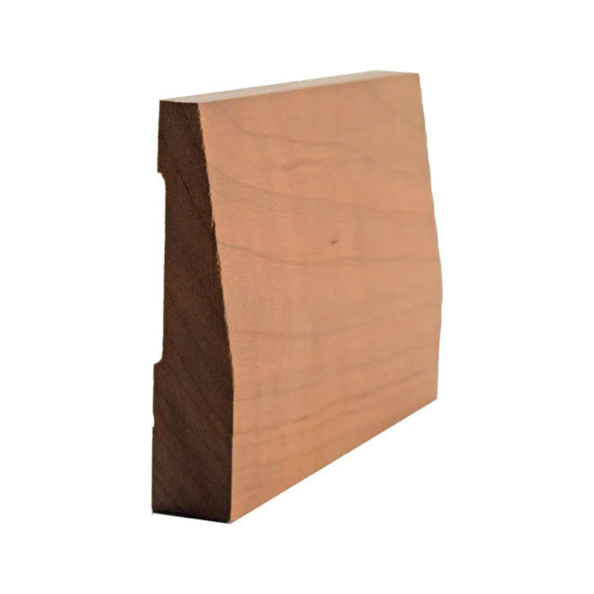 Cherry Beveled Baseboard Trim Molding EWBB32-C
