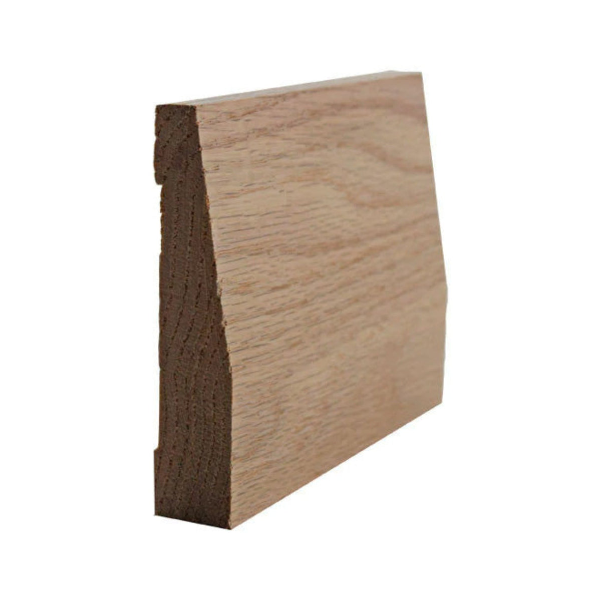 Red Oak Beveled Baseboard Trim Molding EWBB32-R