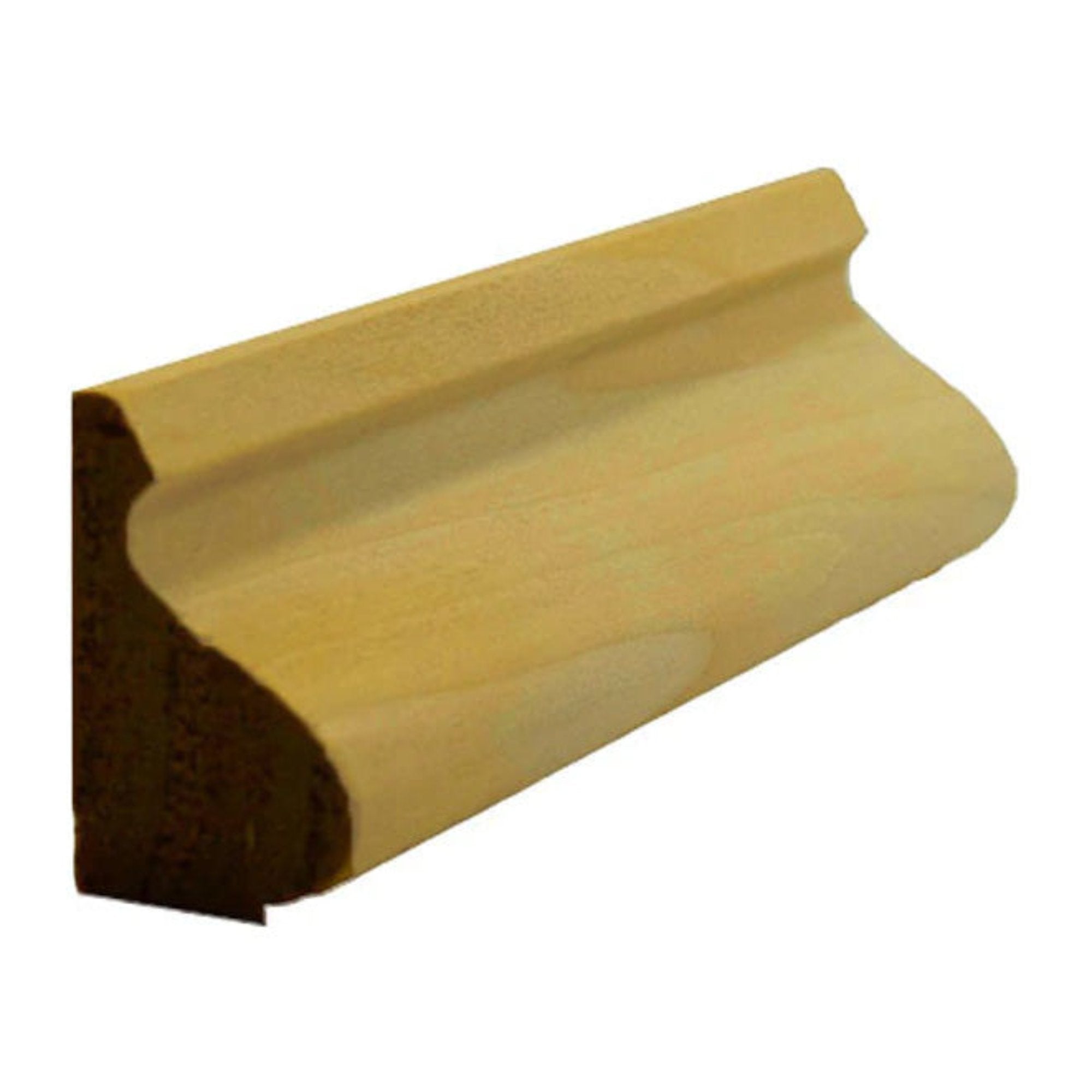 Poplar Base Cap Trim Molding EWBC14-P