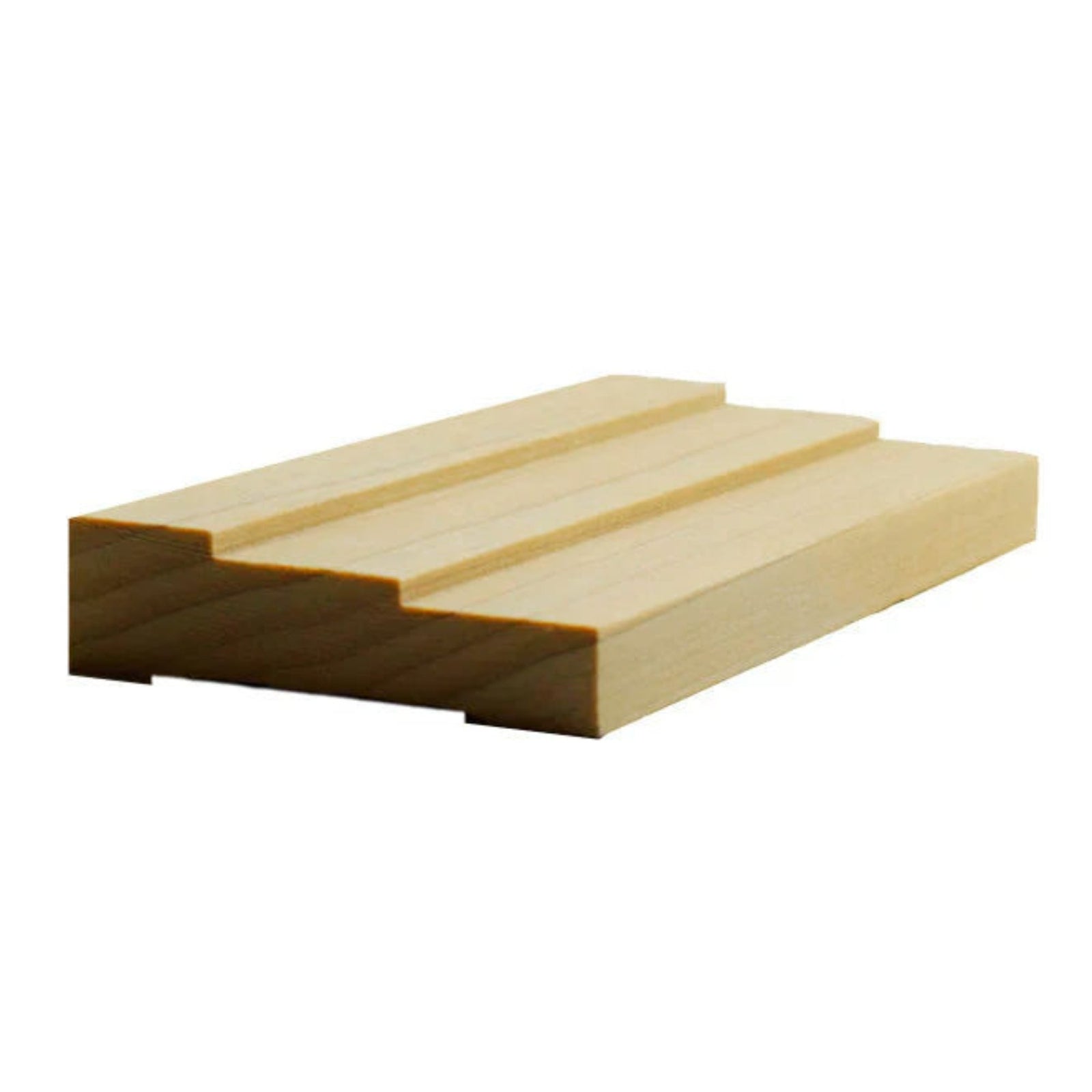 Poplar Stepped Contemporary Casing Trim Moulding EWCA34-P