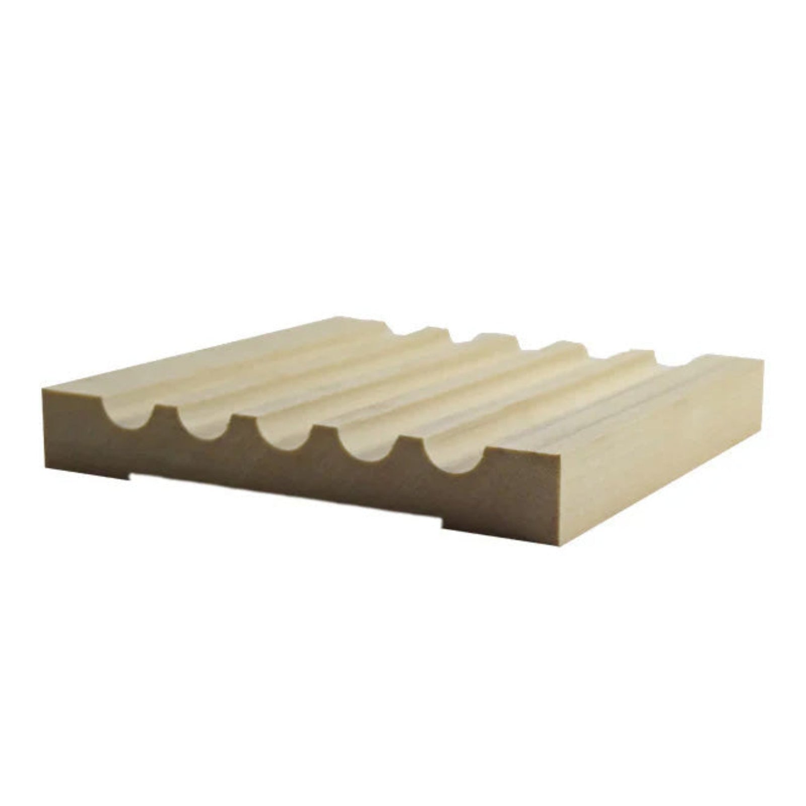 Poplar Fluted Casing Trim Molding EWCA49-P