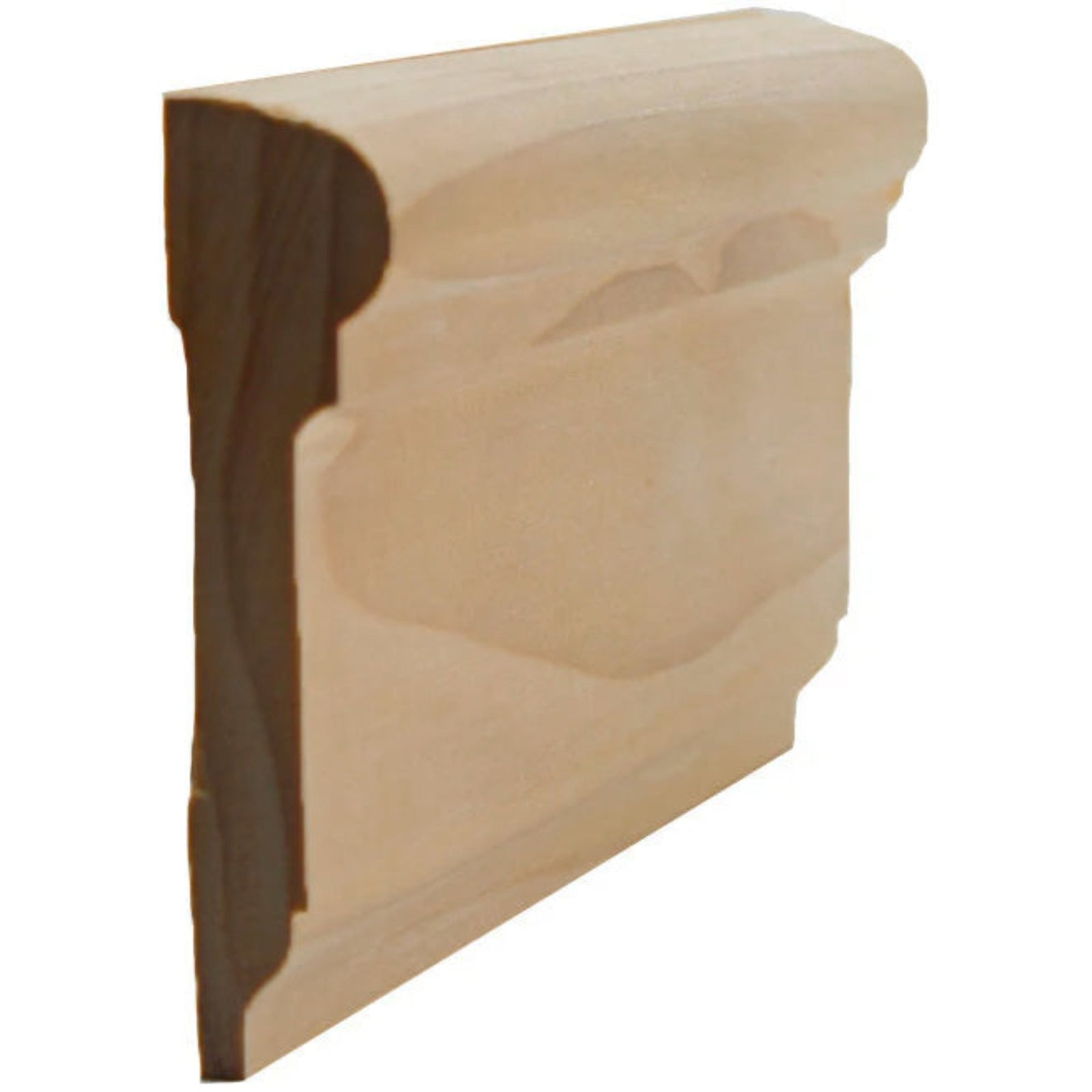 Poplar Chair Rail Trim Moulding EWCH17-P