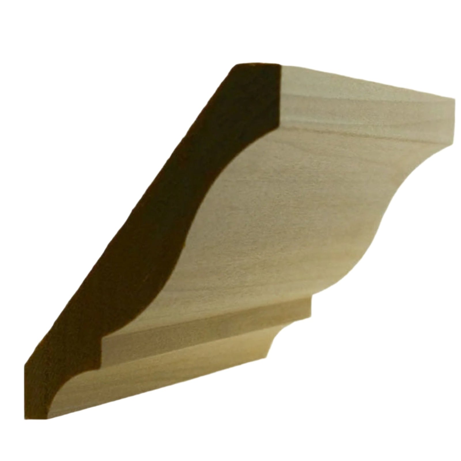 Poplar Colonial Crown Moulding Trim EWCR13-P