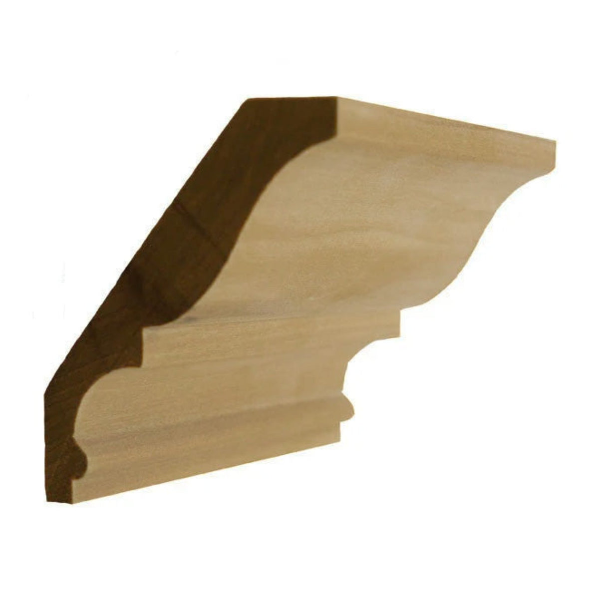 Poplar Traditional Crown Moulding Trim EWCR18-P