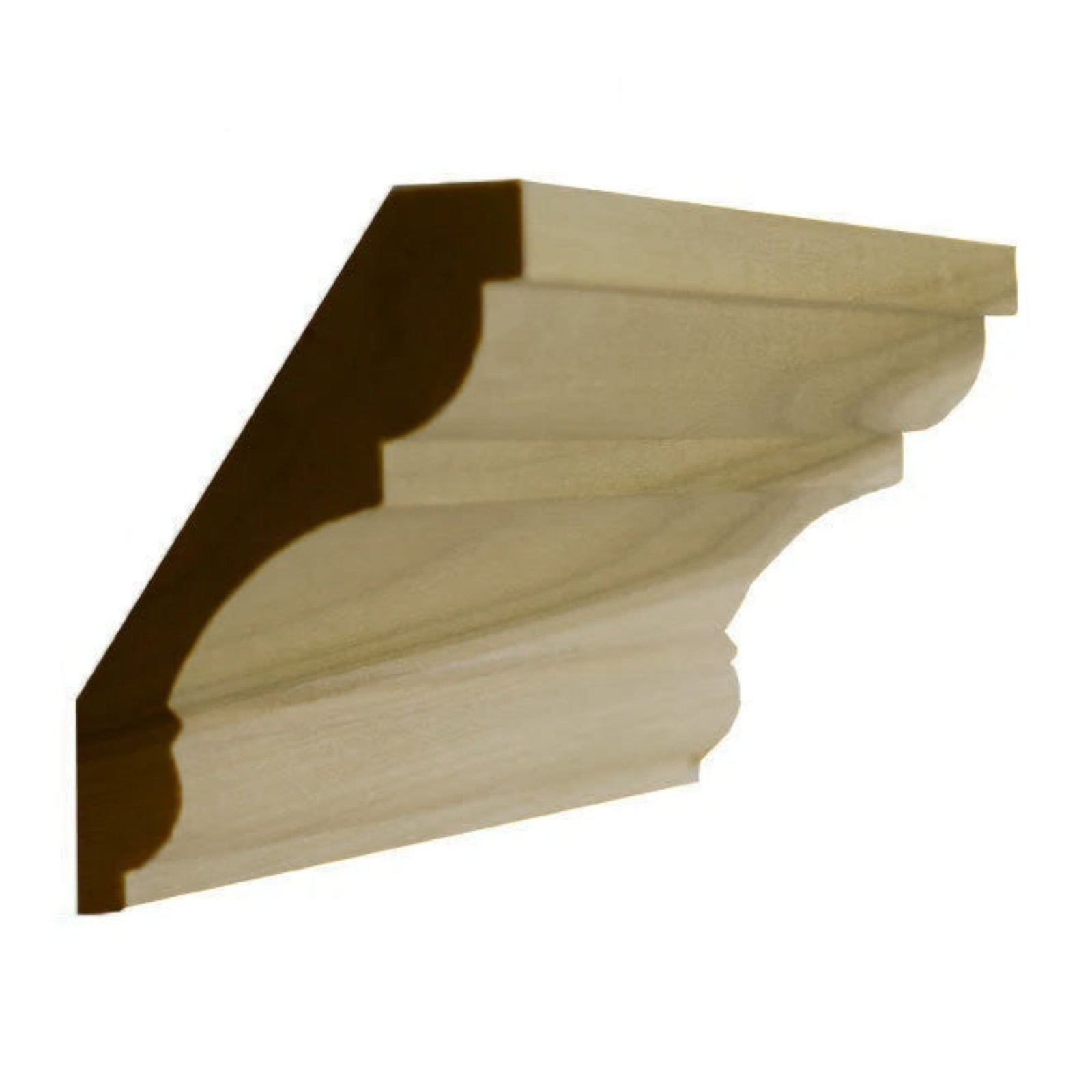 Poplar Crown Moulding Trim EWCR20-P