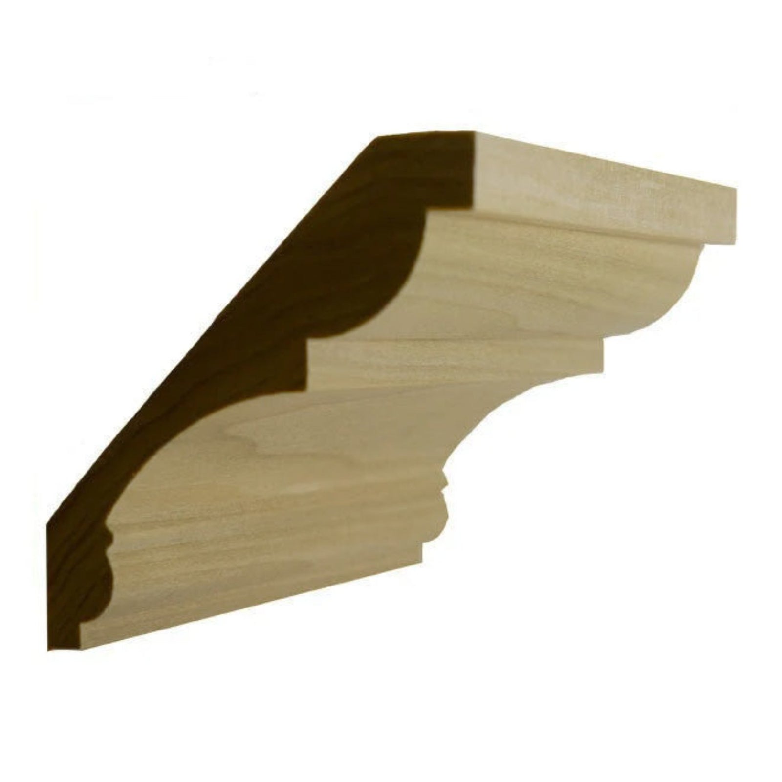 Poplar Crown Moulding Trim EWCR21-P