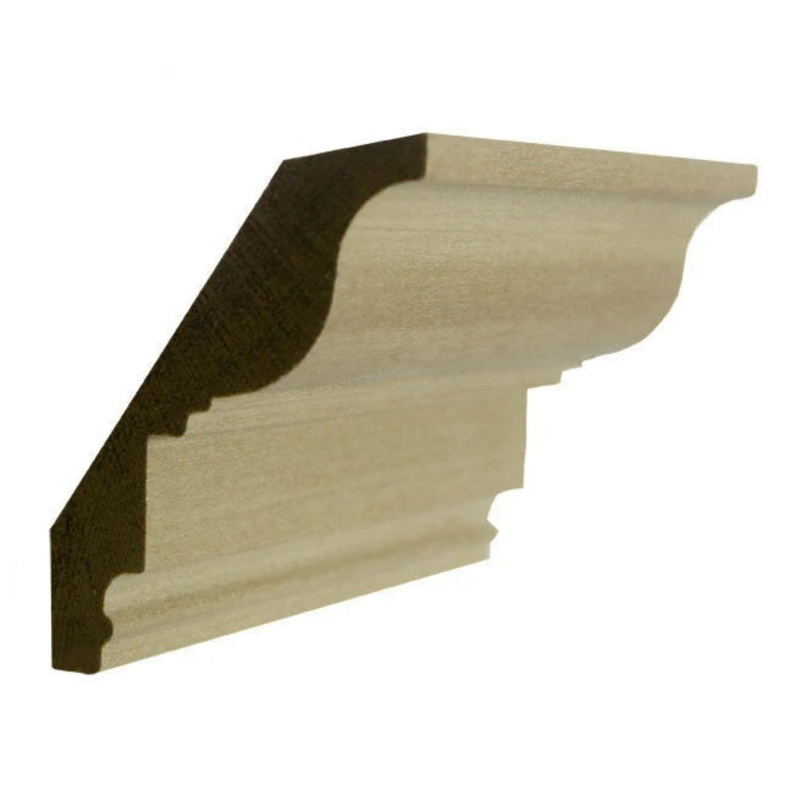 Poplar Colonial Crown Moulding Trim EWCR47-P