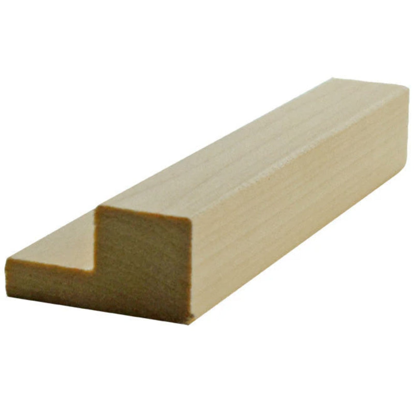 Poplar Kitchen Cabinet Square Light Rail Moulding EWLR11-P