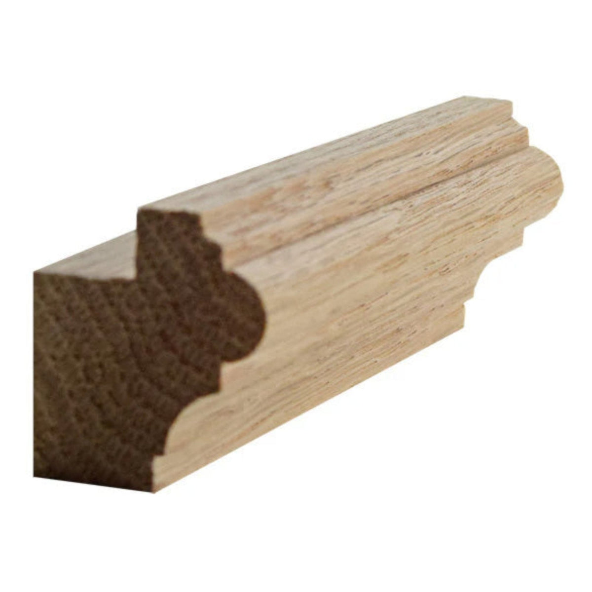 Red Oak Kitchen Cabinet Light Rail Nose and Cove Moulding EWLR13-R