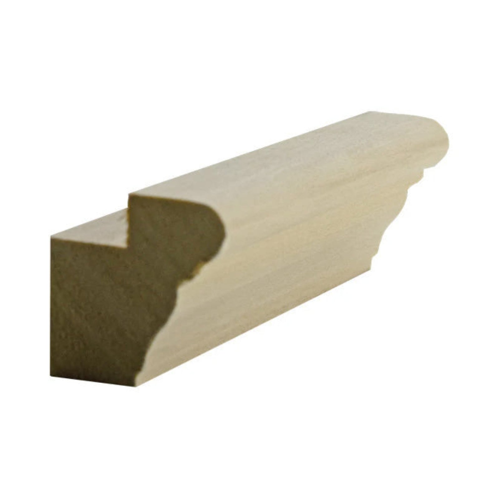 Poplar Kitchen Cabinet Light Rail Nose and Cove Ogea Moulding EWLR14-P