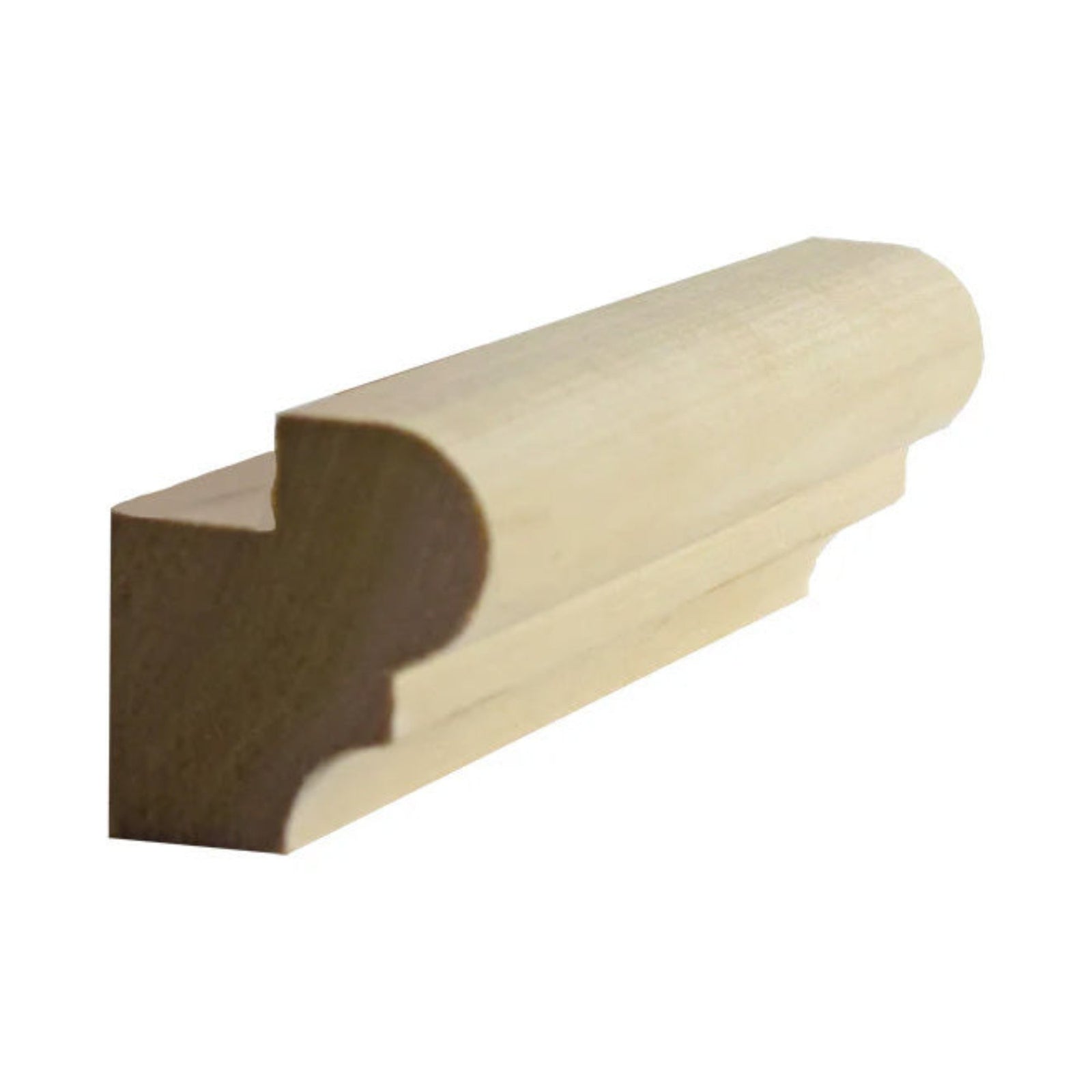 Poplar Kitchen Cabinet Light Rail Nose and Cove Ogea Moulding EWLR15-P