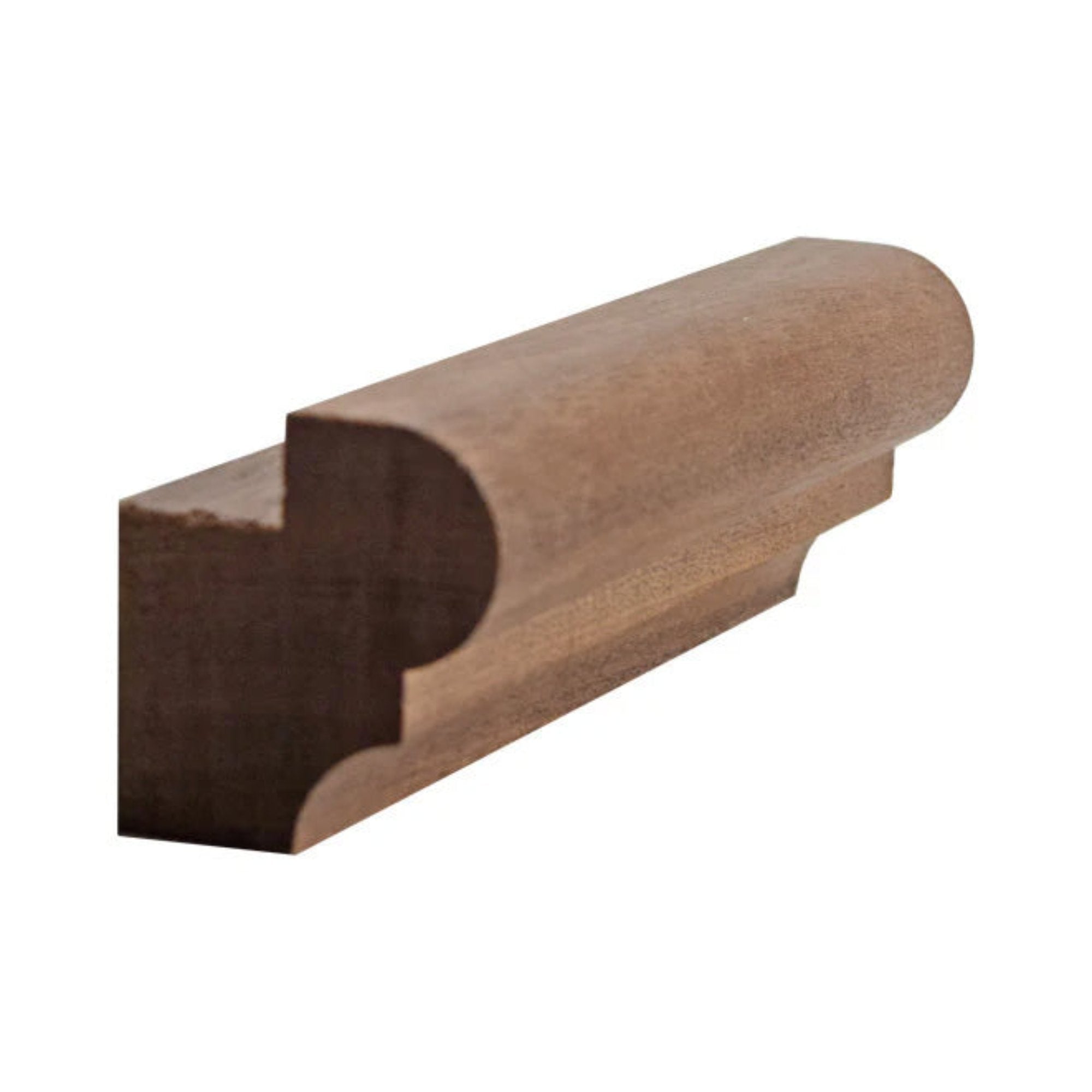 Sapele Mahogany Kitchen Cabinet Light Rail Nose and Cove Ogea Moulding EWLR15-S