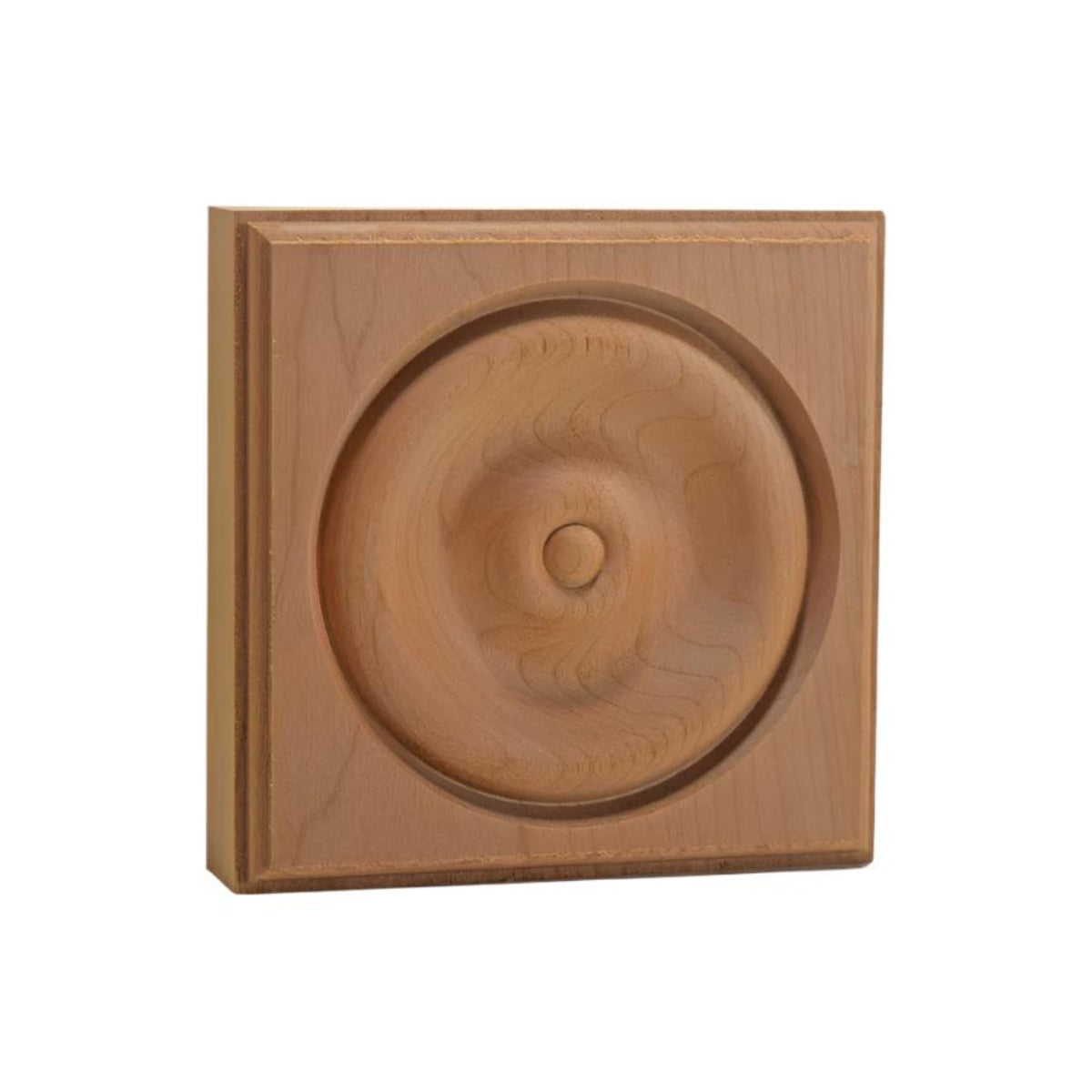 EWAP40 Rosette Casing Corner Block 1 inch x 4 inch Square