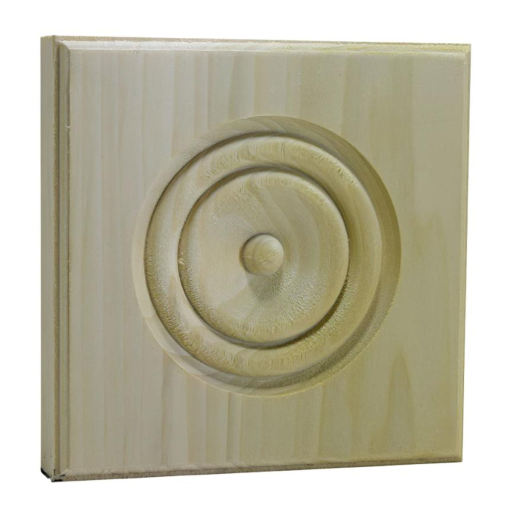 thumbnail image 2 of Poplar Baseboard Outside Corner Block 1-3/8 X 1-3/8 X 6-1/2 2 of 9