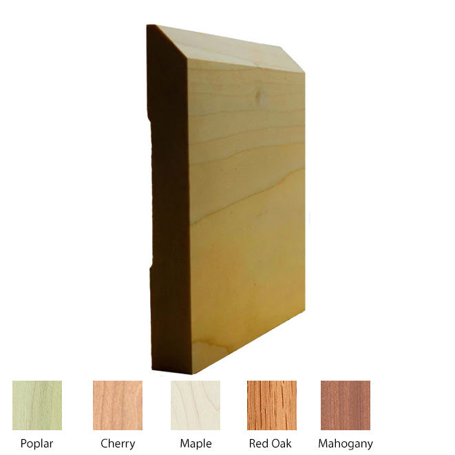 EWBB15 Beveled Tall Baseboard Molding