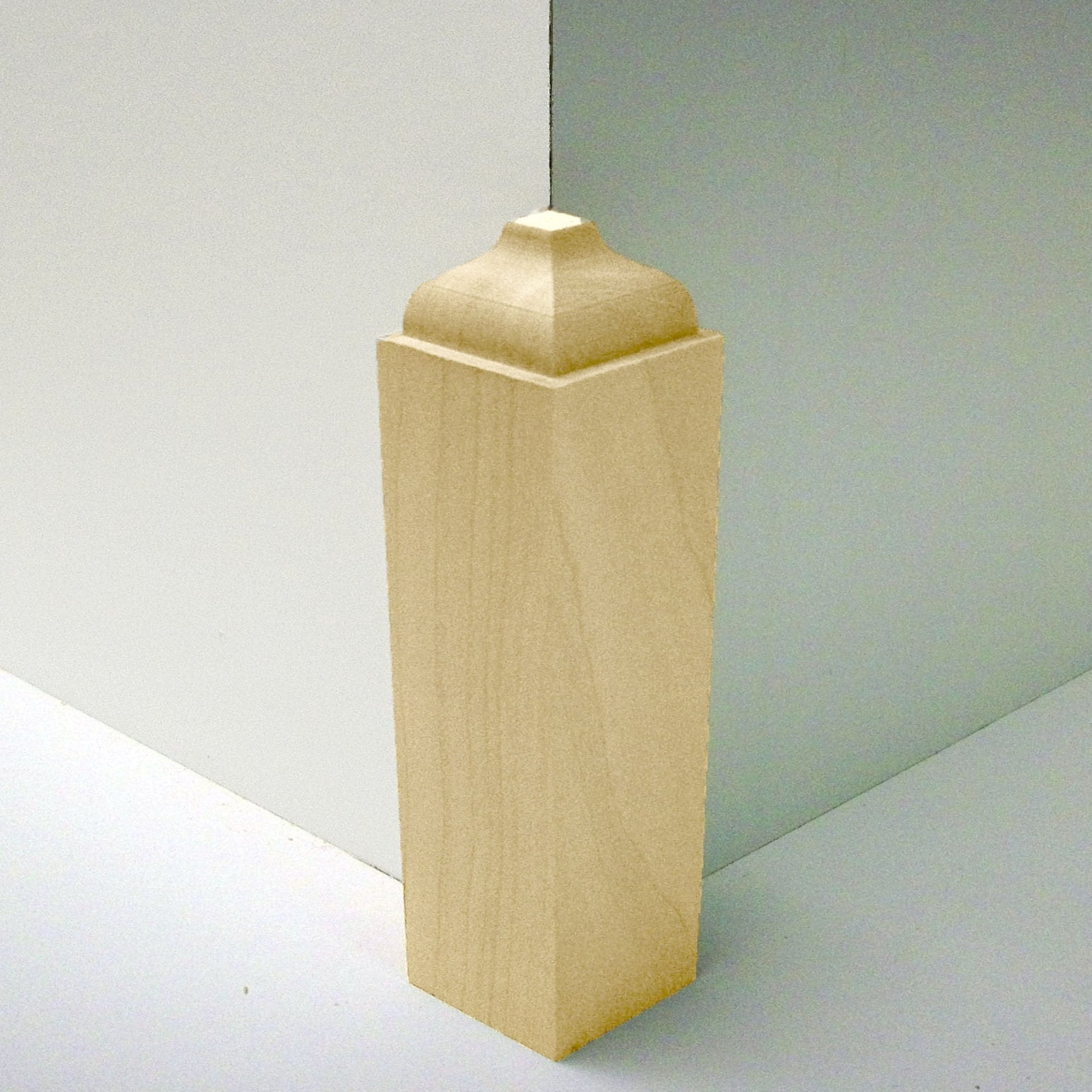 thumbnail image 2 of Poplar Baseboard Outside Corner Block 1-3/8 X 1-3/8 X 6-1/2 2 of 9