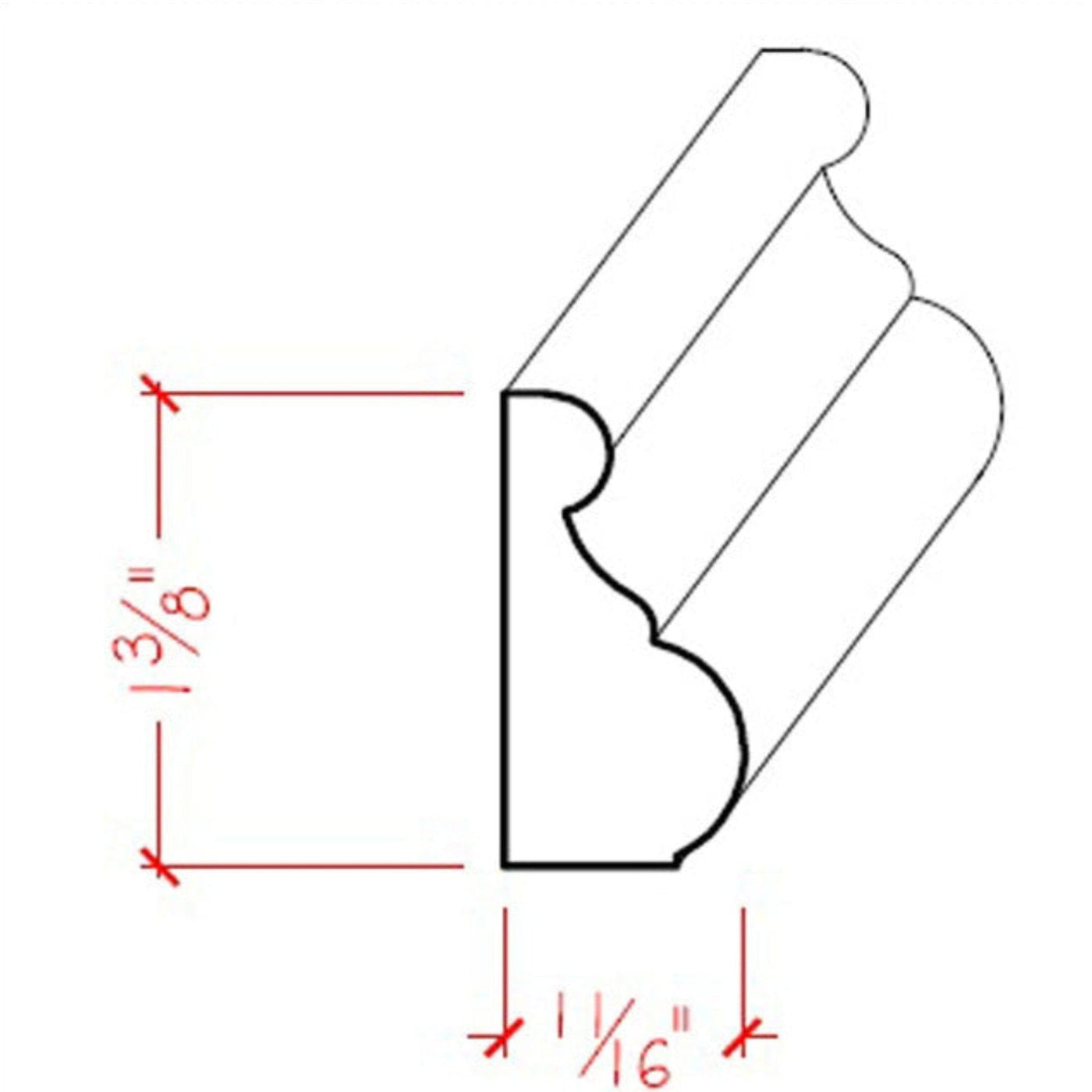 Baseboard Top Cap Baseboard Caps - NewMouldings