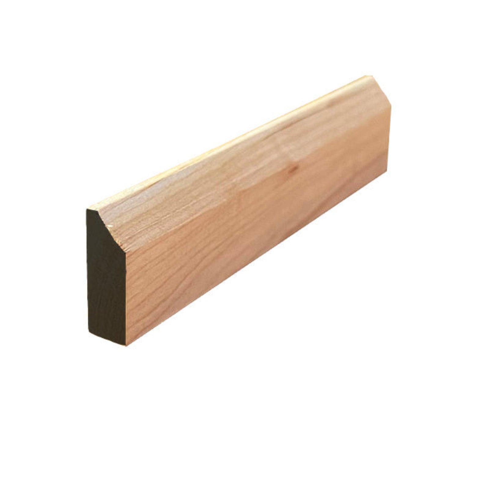 Poplar Beveled edge Baseboard Shoe Trim EWBS21-P