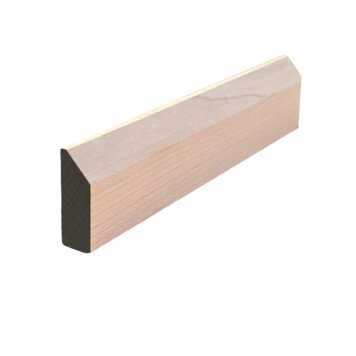 Maple Beveled edge Baseboard Shoe Trim EWBS21-M