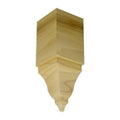 EWCR61 Crown Inside Corner Block 3-1/2 Tall x 2-3/8 deep. Unfinished