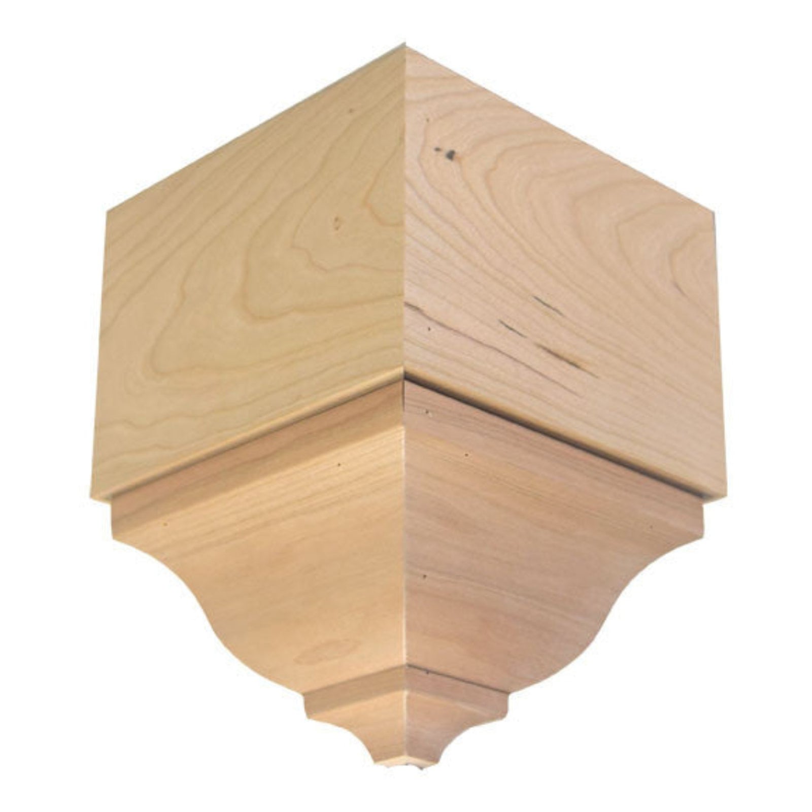 Poplar Crown Outside Corner Block EWCR83-P
