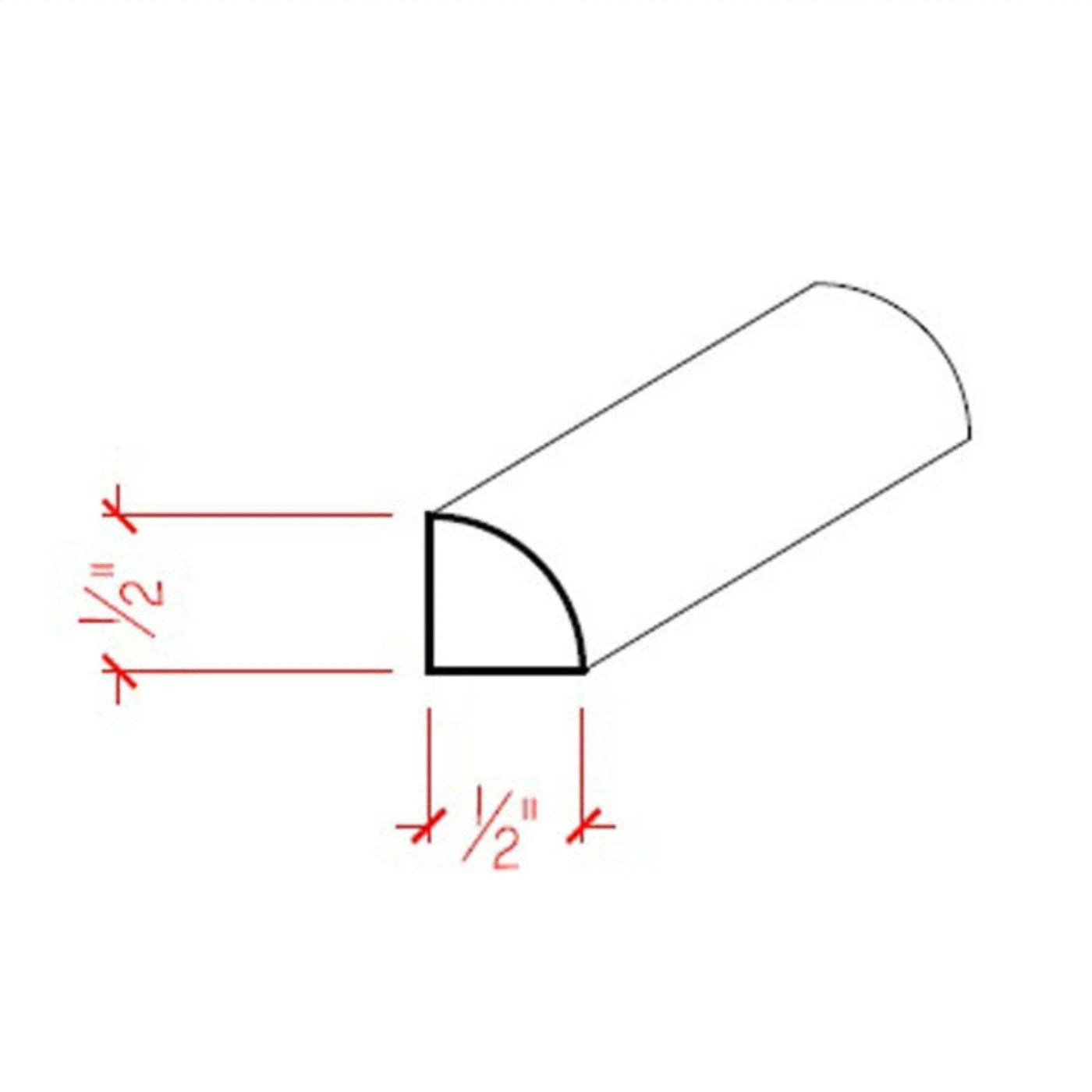Quarter Rounds Half Rounds - NewMouldings