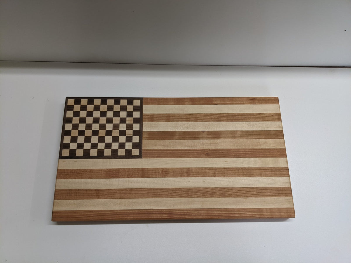 American Flag Cutting Board - 11 inches x 19.5 inches