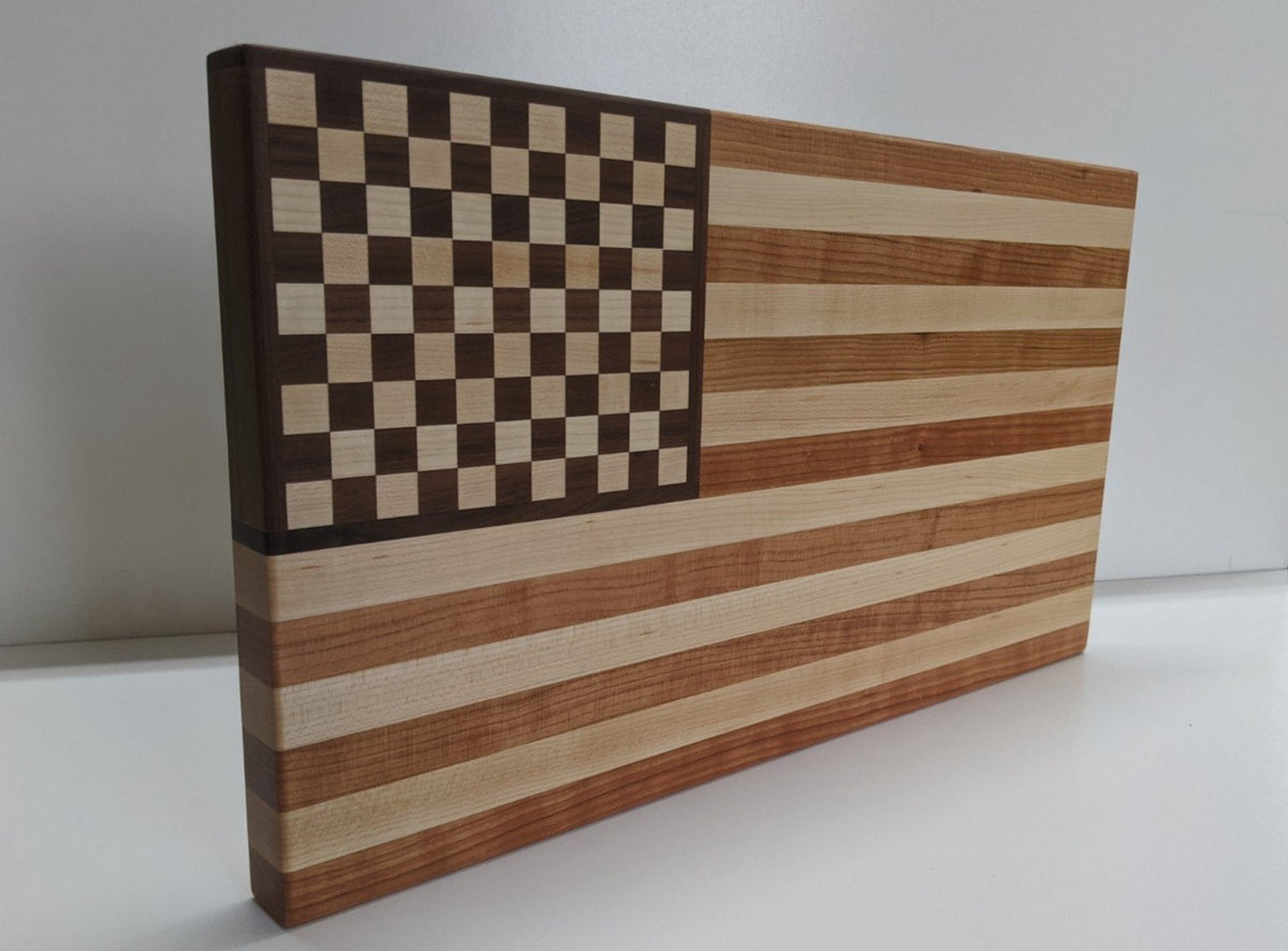 American Flag Cutting Board - 11 inches x 19.5 inches